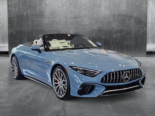 new 2025 Mercedes-Benz AMG SL 55 car, priced at $162,595