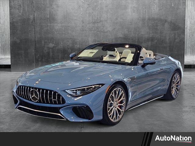 new 2025 Mercedes-Benz AMG SL 55 car, priced at $162,595