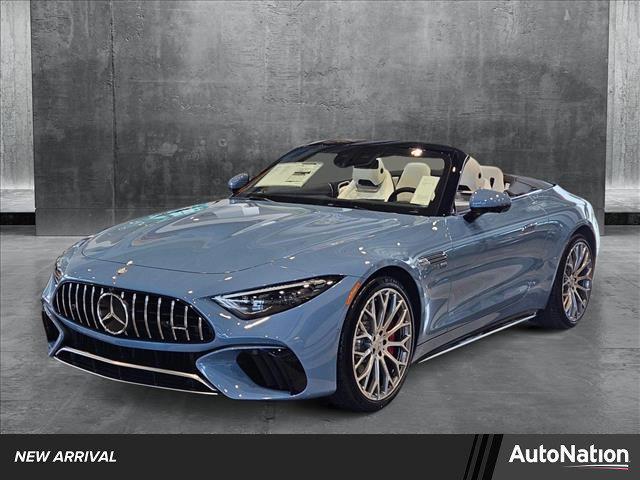 new 2025 Mercedes-Benz AMG SL 55 car, priced at $162,595