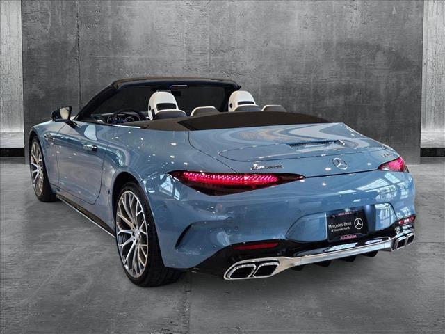 new 2025 Mercedes-Benz AMG SL 55 car, priced at $162,595
