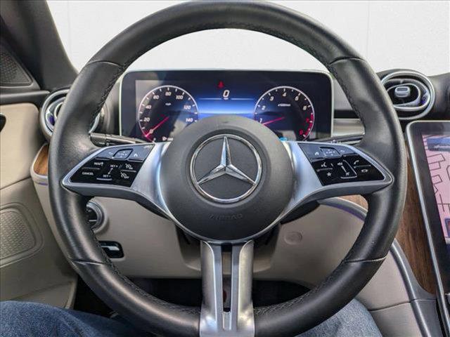 used 2022 Mercedes-Benz C-Class car, priced at $35,562