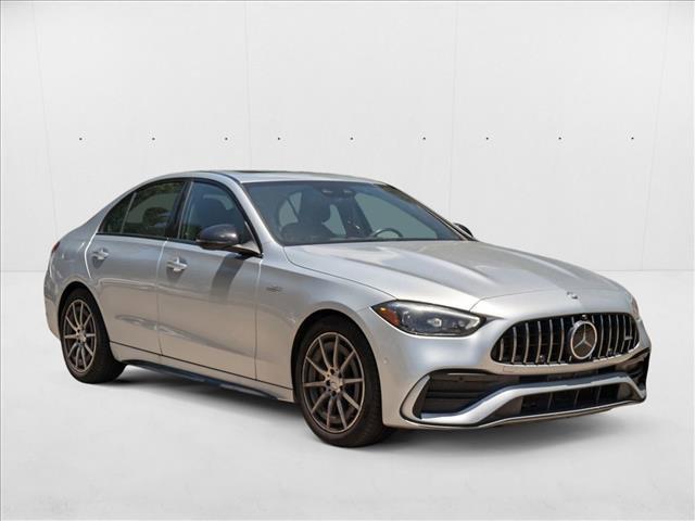 used 2024 Mercedes-Benz AMG C 43 car, priced at $54,879