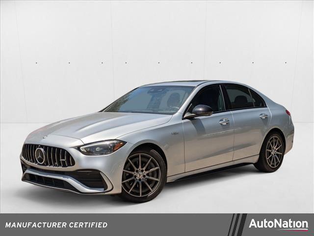 used 2024 Mercedes-Benz AMG C 43 car, priced at $54,879