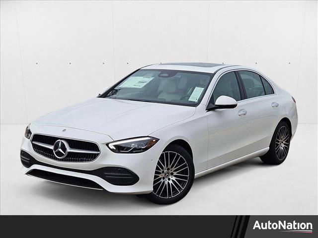 new 2025 Mercedes-Benz C-Class car, priced at $53,250