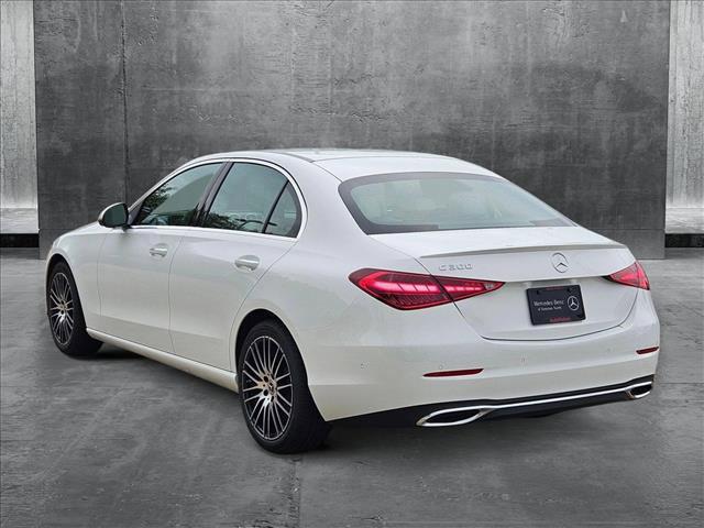 new 2025 Mercedes-Benz C-Class car, priced at $53,250
