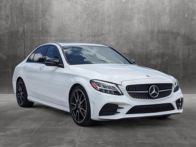 used 2020 Mercedes-Benz C-Class car, priced at $22,991