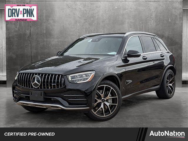 used 2022 Mercedes-Benz AMG GLC 43 car, priced at $49,965