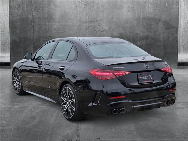 new 2025 Mercedes-Benz AMG C 43 car, priced at $70,800