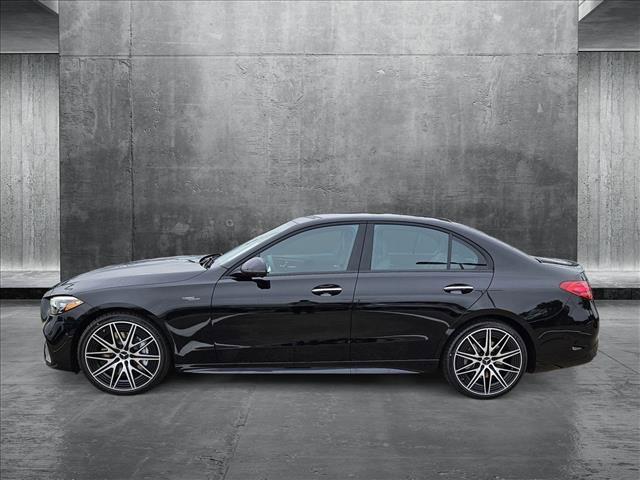 new 2025 Mercedes-Benz AMG C 43 car, priced at $70,800