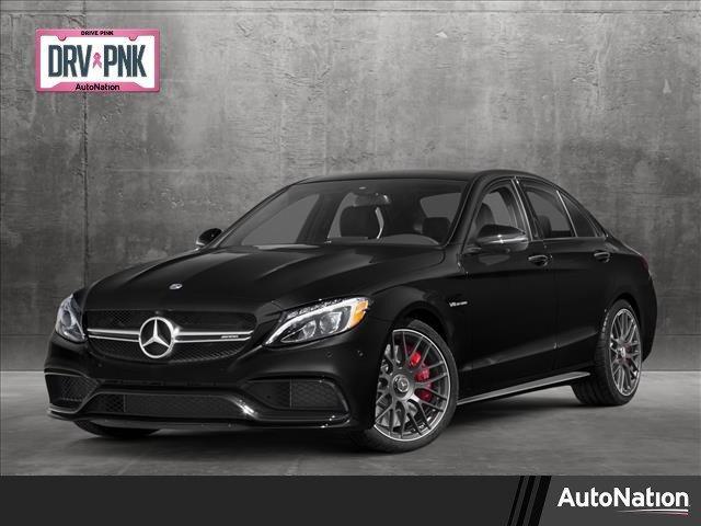 used 2018 Mercedes-Benz AMG C 63 car, priced at $48,691