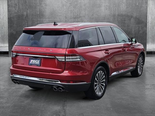 used 2021 Lincoln Aviator car, priced at $36,641