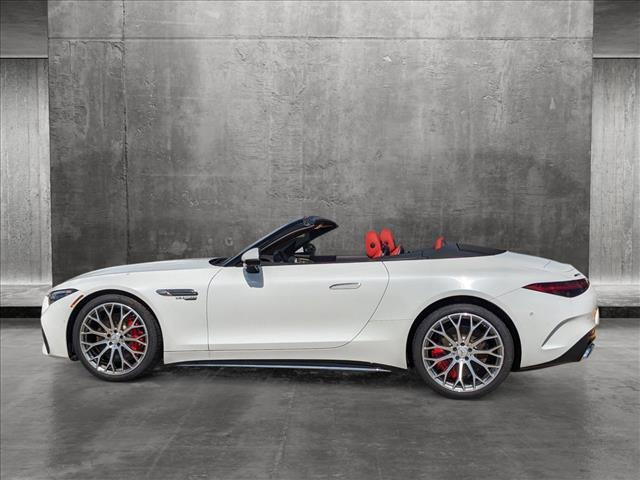 new 2024 Mercedes-Benz AMG SL 55 car, priced at $156,100