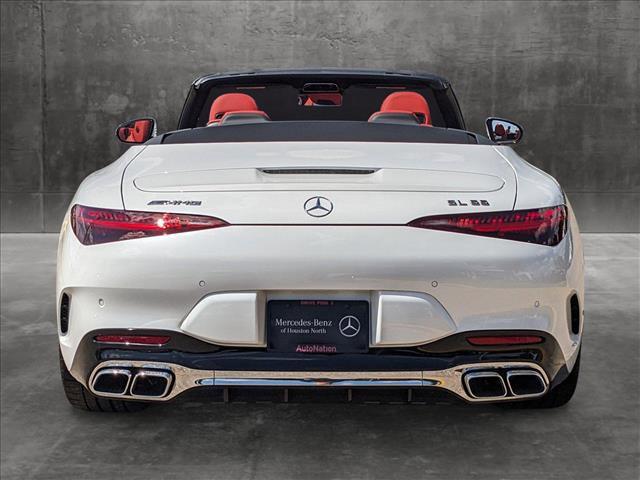 new 2024 Mercedes-Benz AMG SL 55 car, priced at $156,100