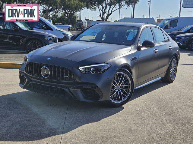 new 2024 Mercedes-Benz AMG C 63 car, priced at $97,395