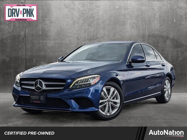 used 2019 Mercedes-Benz C-Class car, priced at $26,849