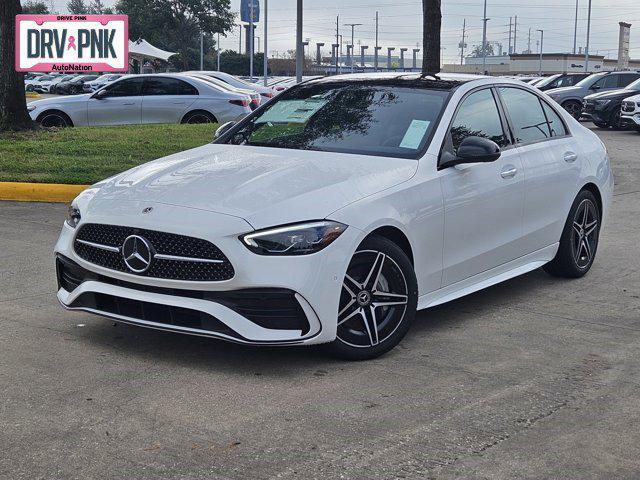 new 2025 Mercedes-Benz C-Class car, priced at $57,805