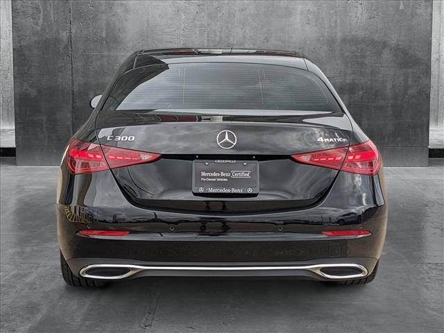 used 2022 Mercedes-Benz C-Class car, priced at $37,927