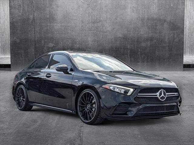 used 2021 Mercedes-Benz AMG A 35 car, priced at $35,915