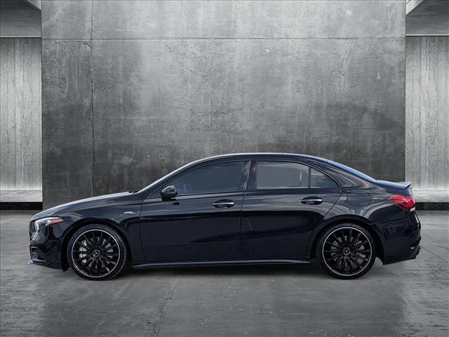 used 2021 Mercedes-Benz AMG A 35 car, priced at $35,915