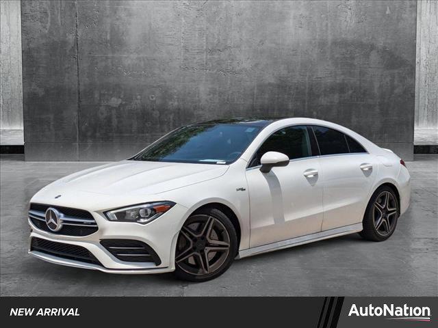 used 2022 Mercedes-Benz AMG CLA 35 car, priced at $35,860