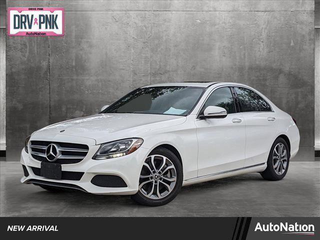 used 2018 Mercedes-Benz C-Class car, priced at $24,720