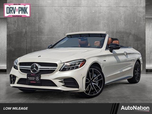 used 2023 Mercedes-Benz AMG C 43 car, priced at $74,990