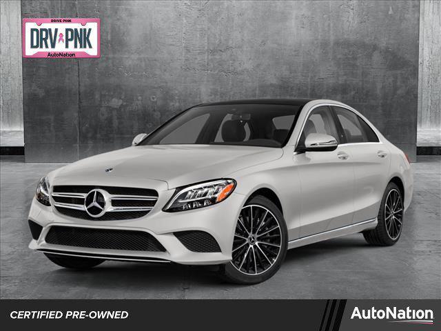 used 2021 Mercedes-Benz C-Class car, priced at $27,775