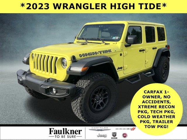 used 2023 Jeep Wrangler car, priced at $42,000