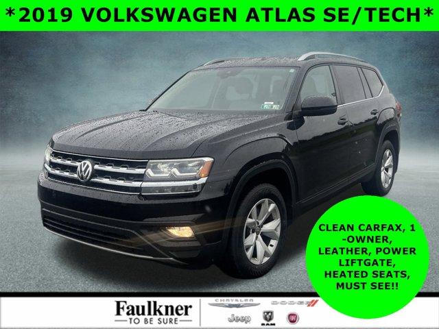 used 2019 Volkswagen Atlas car, priced at $15,000