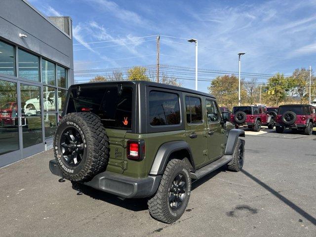 used 2021 Jeep Wrangler car, priced at $29,490