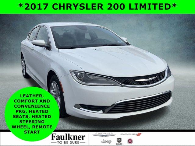 used 2017 Chrysler 200 car, priced at $10,500