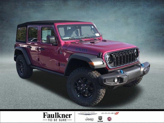 new 2024 Jeep Wrangler 4xe car, priced at $45,210