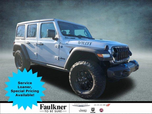 new 2024 Jeep Wrangler 4xe car, priced at $44,000