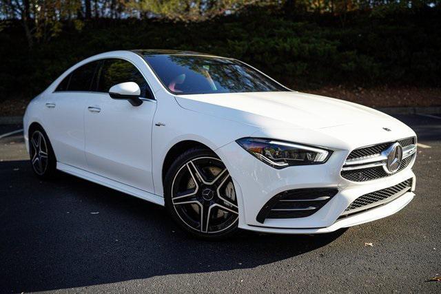 used 2023 Mercedes-Benz AMG CLA 35 car, priced at $36,689