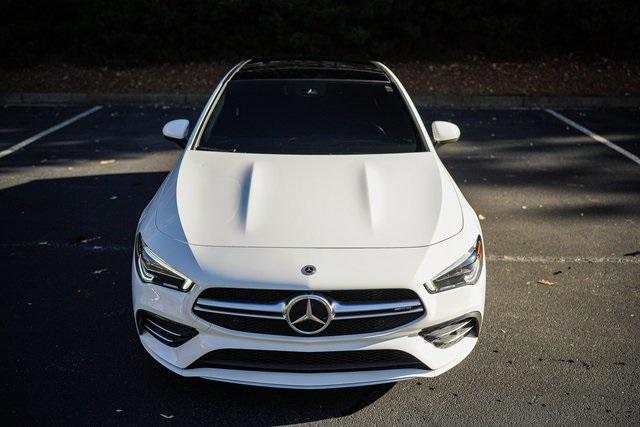 used 2023 Mercedes-Benz AMG CLA 35 car, priced at $36,689