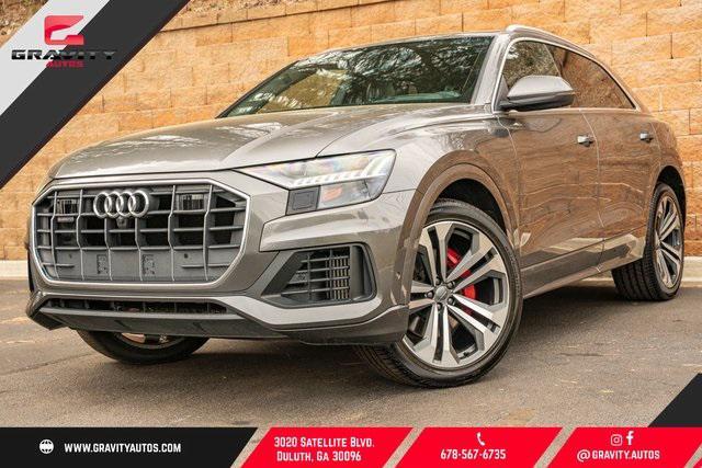 used 2019 Audi Q8 car, priced at $35,991