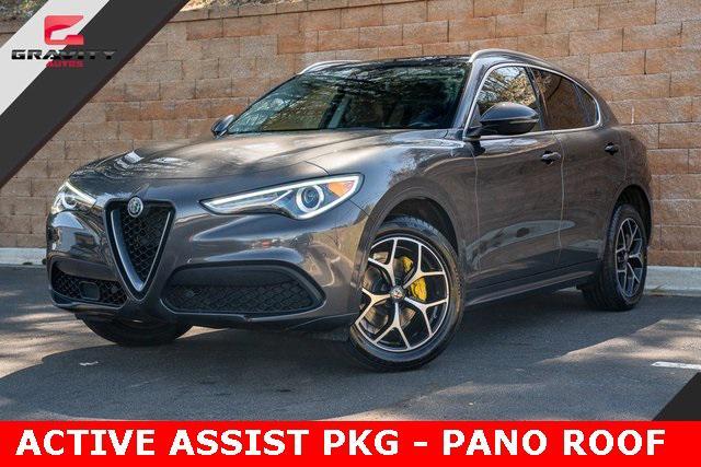 used 2021 Alfa Romeo Stelvio car, priced at $24,199