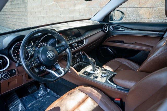 used 2021 Alfa Romeo Stelvio car, priced at $24,199