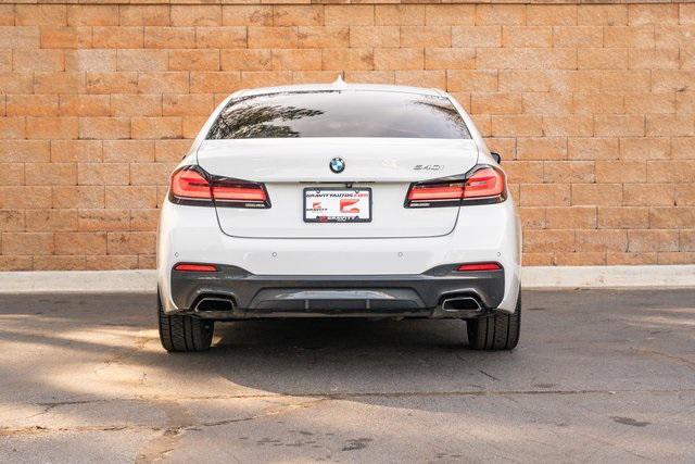 used 2022 BMW 540 car, priced at $41,499