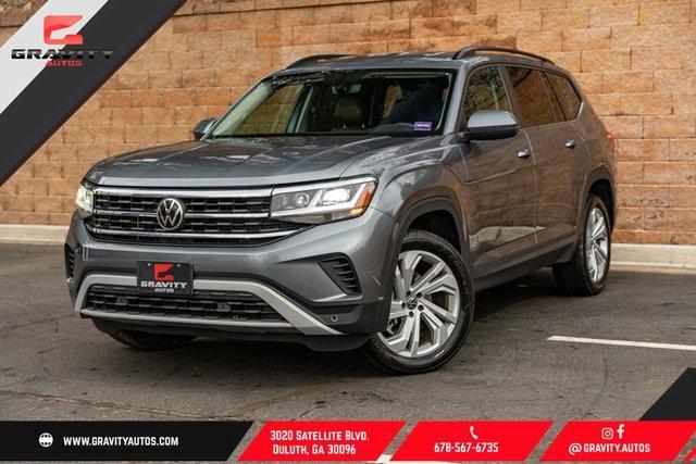 used 2021 Volkswagen Atlas car, priced at $22,299