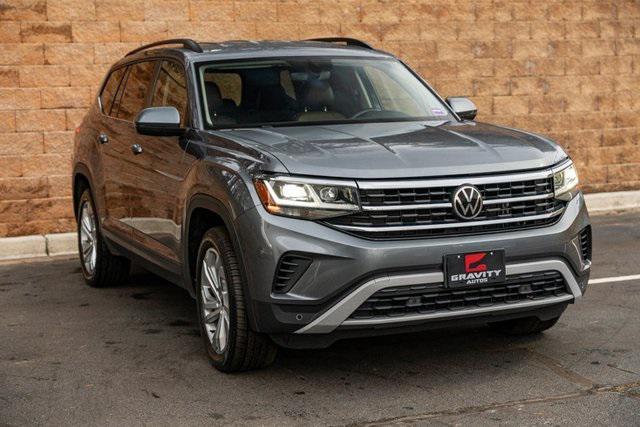 used 2021 Volkswagen Atlas car, priced at $22,299