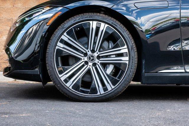 used 2022 Mercedes-Benz EQS 580 car, priced at $49,980