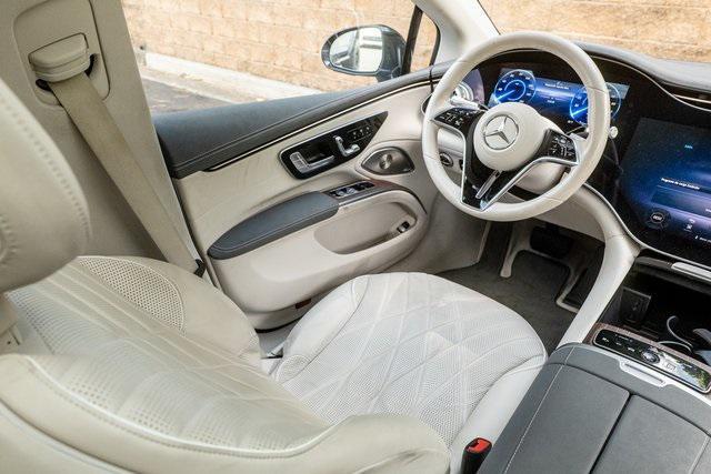 used 2022 Mercedes-Benz EQS 580 car, priced at $49,980