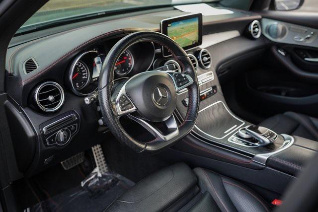 used 2018 Mercedes-Benz AMG GLC 43 car, priced at $23,990