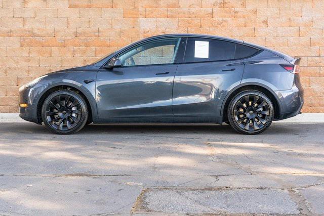 used 2020 Tesla Model Y car, priced at $27,999