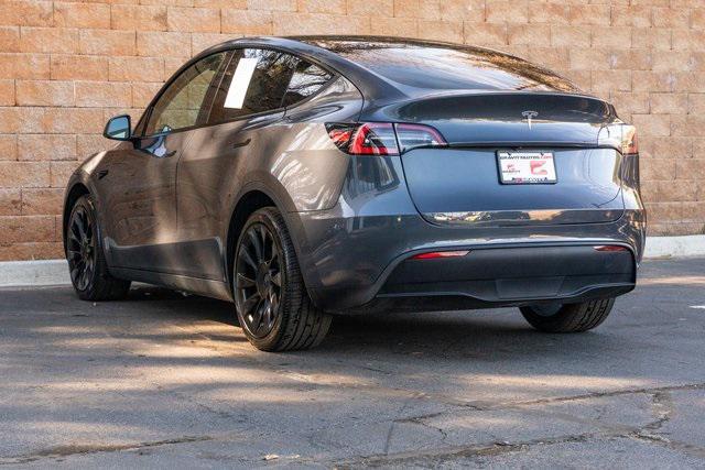 used 2020 Tesla Model Y car, priced at $27,999