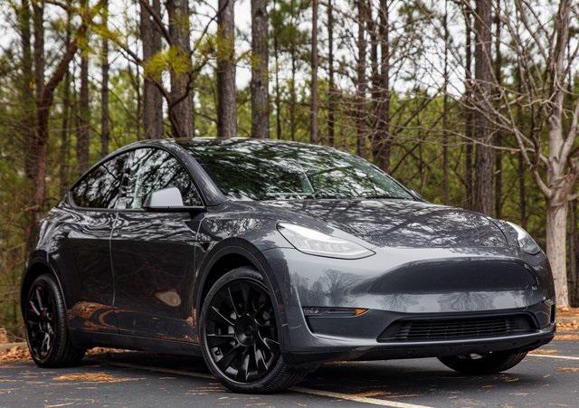 used 2020 Tesla Model Y car, priced at $29,299