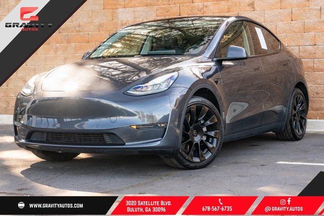 used 2020 Tesla Model Y car, priced at $27,999