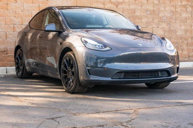 used 2020 Tesla Model Y car, priced at $27,999