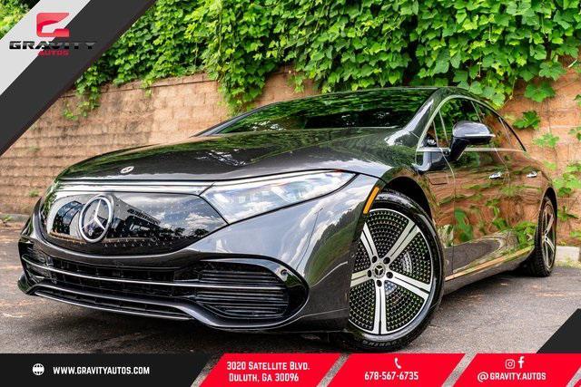 used 2022 Mercedes-Benz EQS 450+ car, priced at $35,887